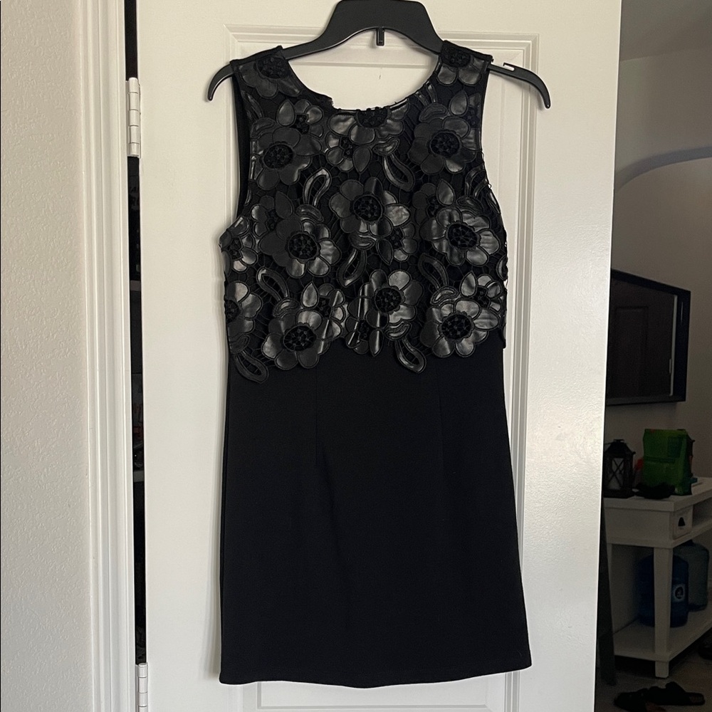 Forever 21 Black Floral Mini Dress